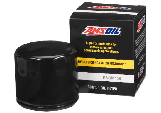 Install the new AMSOIL oil filter