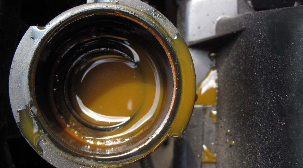 Radiator sludge